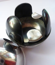 Load image into Gallery viewer, 1960s Swedish Stainless Steel Ball Ashtray. Space Age Design
