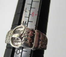 Load image into Gallery viewer, Hallmarked Scottish Silver Small Size N Buckle Ring
