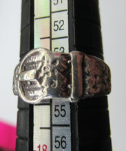 Load image into Gallery viewer, Hallmarked Scottish Silver Small Size N Buckle Ring
