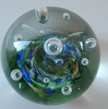 Load image into Gallery viewer, 1970s Paperweight Myriad Caithness Glass Oban Studio
