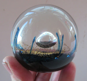 1996 Caithness Glass Paperweight Philip Chaplain Reactor 1990s