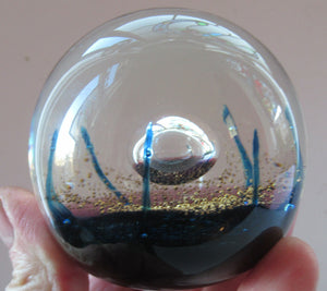 1996 Caithness Glass Paperweight Philip Chaplain Reactor 1990s