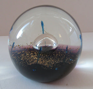 1996 Caithness Glass Paperweight Philip Chaplain Reactor 1990s