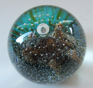 Colin Terris 1993 Caithness Paperweight Moon Mountain
