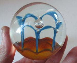 1972 Colin Terris Maydance May Dance Caithness Paperweight