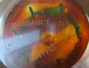 1972 Colin Terris Maydance May Dance Caithness Paperweight