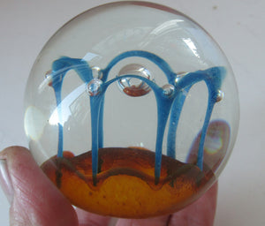 1972 Colin Terris Maydance May Dance Caithness Paperweight