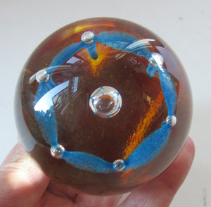 1972 Colin Terris Maydance May Dance Caithness Paperweight