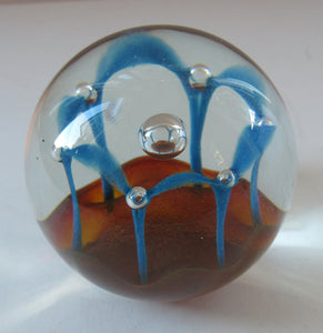 1972 Colin Terris Maydance May Dance Caithness Paperweight