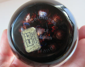 1976 Ysart Design Paperweight. Single Harelquin Caithness Glass