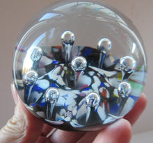Load image into Gallery viewer, 1976 Ysart Design Paperweight. Single Harelquin Caithness Glass
