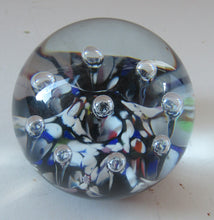 Load image into Gallery viewer, 1976 Ysart Design Paperweight. Single Harelquin Caithness Glass
