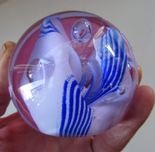 Load image into Gallery viewer, Vintage 1980s Caithness Paperweight entitled Snow Trail Margot Thomson
