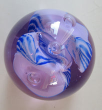 Load image into Gallery viewer, Vintage 1980s Caithness Paperweight entitled Snow Trail Margot Thomson
