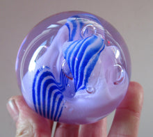 Load image into Gallery viewer, Vintage 1980s Caithness Paperweight entitled Snow Trail Margot Thomson
