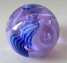 Load image into Gallery viewer, Vintage 1980s Caithness Paperweight entitled Snow Trail Margot Thomson
