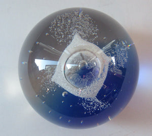 Colin Terris Caithness Paperweight 1990s Pulsar Limited Edition