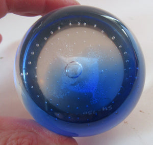 Colin Terris Caithness Paperweight 1990s Pulsar Limited Edition