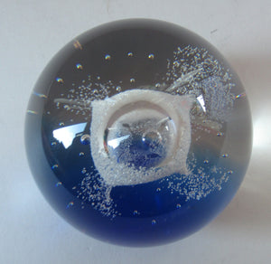 Colin Terris Caithness Paperweight 1990s Pulsar Limited Edition