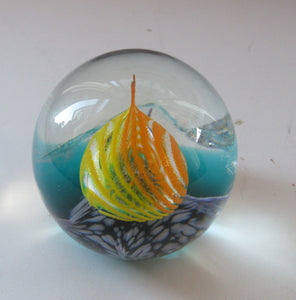 Philip Chaplain 1996 Hypnosis Paperweight Limited Edition Vintage