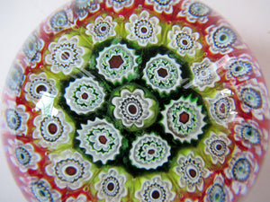 Vintage Italian Murano Close Pack Carpet Paperweight