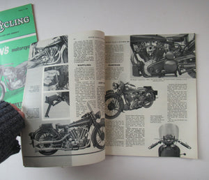 1950s 1960s Vintage Motor Cycling Motor Cycle Magazine Job Lot