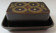 Load image into Gallery viewer, Vintage 1960s Denby Arabesque Butter Dish
