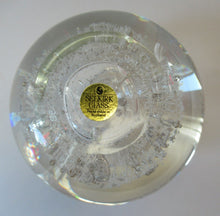 Load image into Gallery viewer, 1991 Magnum Vintage Scottish Selkirk Glass Paperweight Signed Condor
