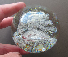 Load image into Gallery viewer, 1991 Magnum Vintage Scottish Selkirk Glass Paperweight Signed Condor
