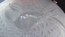 Load image into Gallery viewer, Art Deco Shade. P D&#39;avesn France Signed Glass Plaffonier with Bird Decoration
