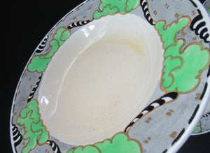 Bough Pottery Art Nouveau Shallow Bowls Scottish Pottery 1920s 1930s Richard Amour