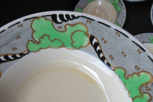 Load image into Gallery viewer, Bough Pottery Art Nouveau Shallow Bowls Scottish Pottery 1920s 1930s Richard Amour
