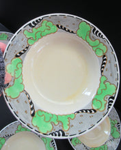 Load image into Gallery viewer, Bough Pottery Art Nouveau Shallow Bowls Scottish Pottery 1920s 1930s Richard Amour
