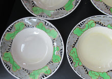Load image into Gallery viewer, Bough Pottery Art Nouveau Shallow Bowls Scottish Pottery 1920s 1930s Richard Amour
