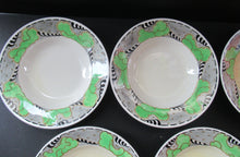 Load image into Gallery viewer, Bough Pottery Art Nouveau Shallow Bowls Scottish Pottery 1920s 1930s Richard Amour
