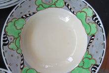Load image into Gallery viewer, Bough Pottery Art Nouveau Shallow Bowls Scottish Pottery 1920s 1930s Richard Amour
