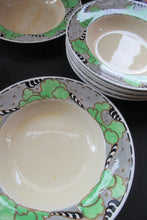 Load image into Gallery viewer, Bough Pottery Art Nouveau Shallow Bowls Scottish Pottery 1920s 1930s Richard Amour

