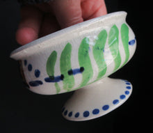 Load image into Gallery viewer, Scottish Pottery Antique Miniature Footed Bowl Mak Merry
