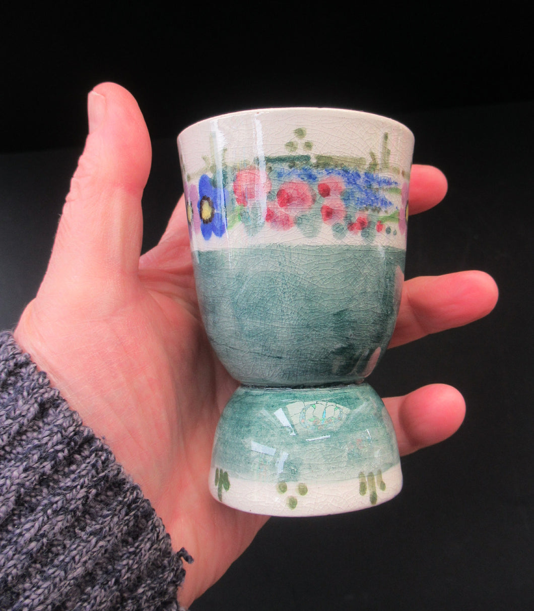 1920s Antique Scottish Pottery Mak Merry Pot