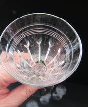 Load image into Gallery viewer, Vintage Stuart Crystal Oleta Pattern Liqueur Glasses Set of Six
