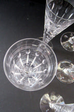 Load image into Gallery viewer, Vintage Stuart Crystal Oleta Pattern Liqueur Glasses Set of Six
