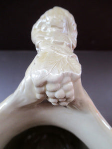 1844 Charles Meigh Stoneware Jug with Bacchus and Pan. Bacchanalian Scene