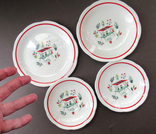 Vintage Garden Design 1950s Crown Ducal Arizona Job Lot Spares