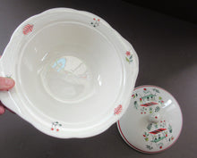 Load image into Gallery viewer, Vintage Garden Design 1950s Crown Ducal Arizona Serving Dish or Tureen
