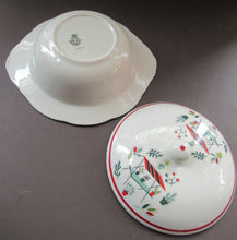 Load image into Gallery viewer, Vintage Garden Design 1950s Crown Ducal Arizona Serving Dish or Tureen
