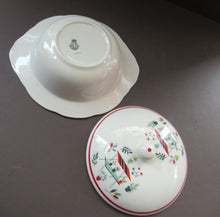 Load image into Gallery viewer, Vintage Garden Design 1950s Crown Ducal Arizona Serving Dish or Tureen
