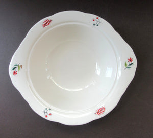Vintage Garden Design 1950s Crown Ducal Arizona Serving Dish or Tureen
