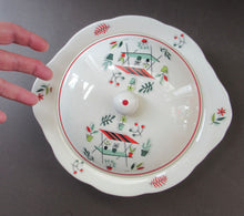 Load image into Gallery viewer, Vintage Garden Design 1950s Crown Ducal Arizona Serving Dish or Tureen
