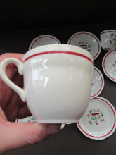 Load image into Gallery viewer, 1950s Crown Ducal Arizona Pattern. Job Lot Four Trios: Teacup, Saucer and Side Plate
