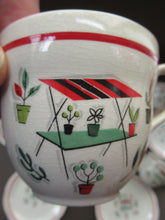 Load image into Gallery viewer, 1950s Crown Ducal Arizona Pattern. Job Lot Four Trios: Teacup, Saucer and Side Plate
